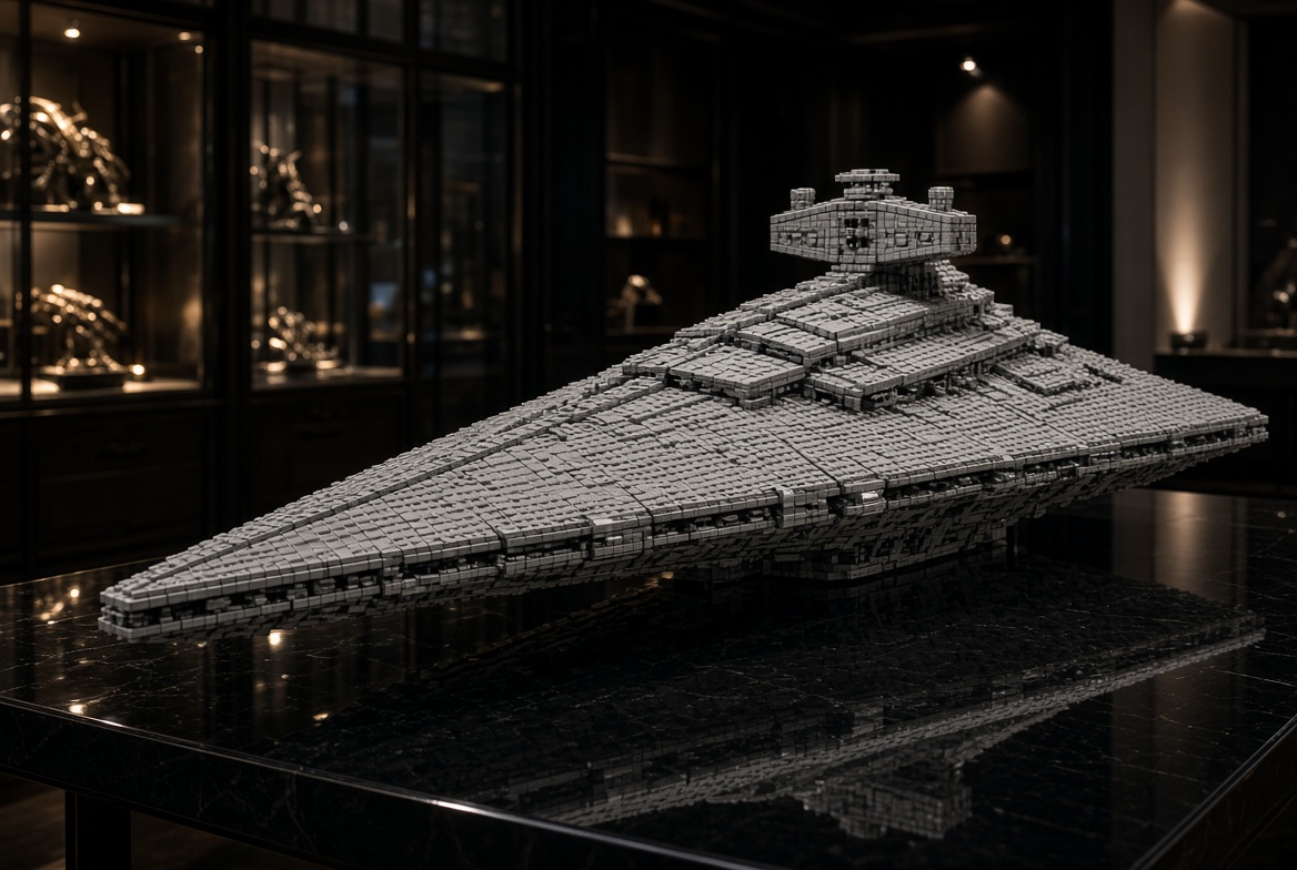 UCS-scale Star Destroyer display